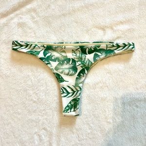 Fused Hawaii napili thong swim bottoms